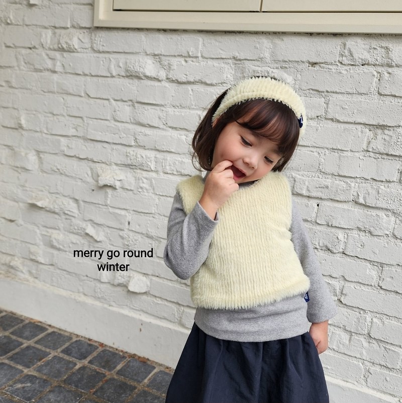 Fur Vest by Merry Go Round for Child - view 3