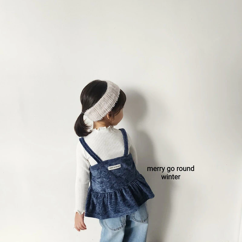 Ribbed Lettuce Edge Tee by Merry Go Round for Child - view 10