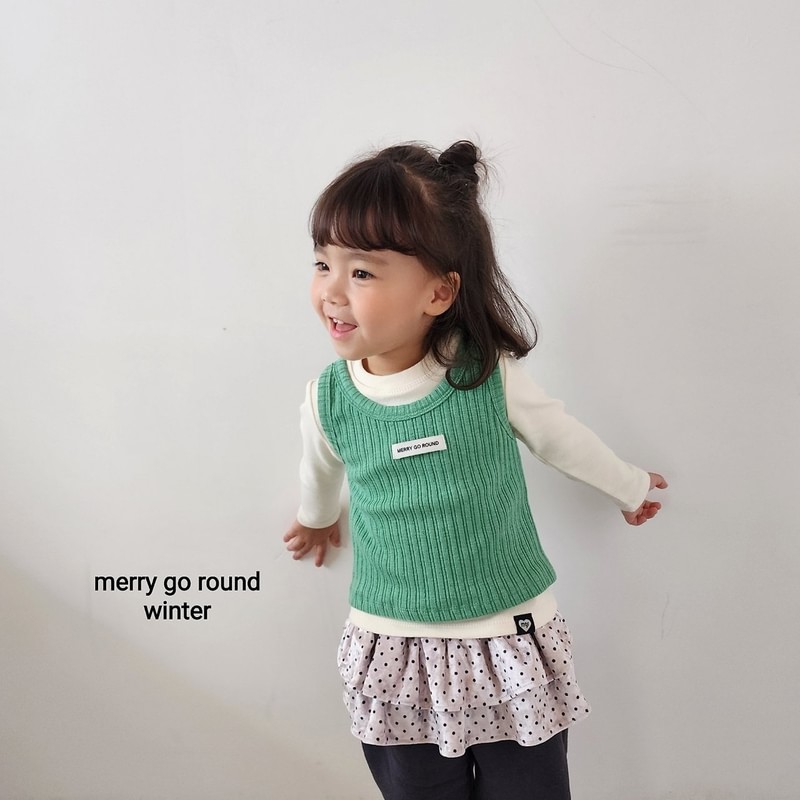 Winter Sleeveless Set by Merry Go Round for Child - view 2