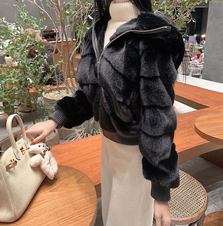 Hermes Hooded Blouson by Merry J for Women - view 7