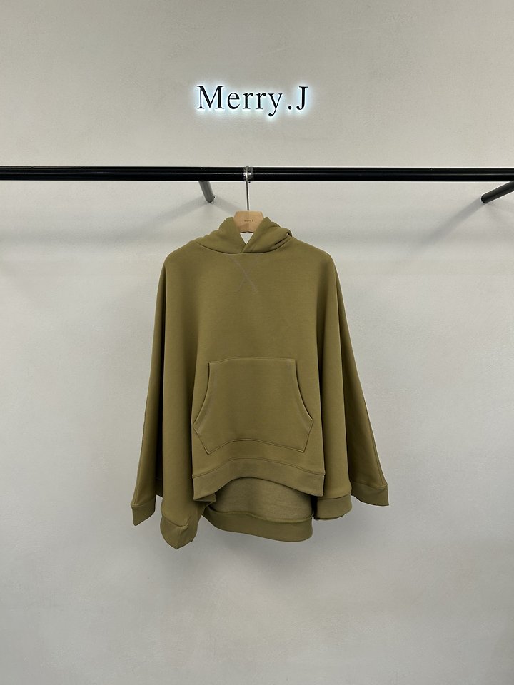 Aube Poncho Hooded Tee + Skirt Set by Merry J for Women - view 3