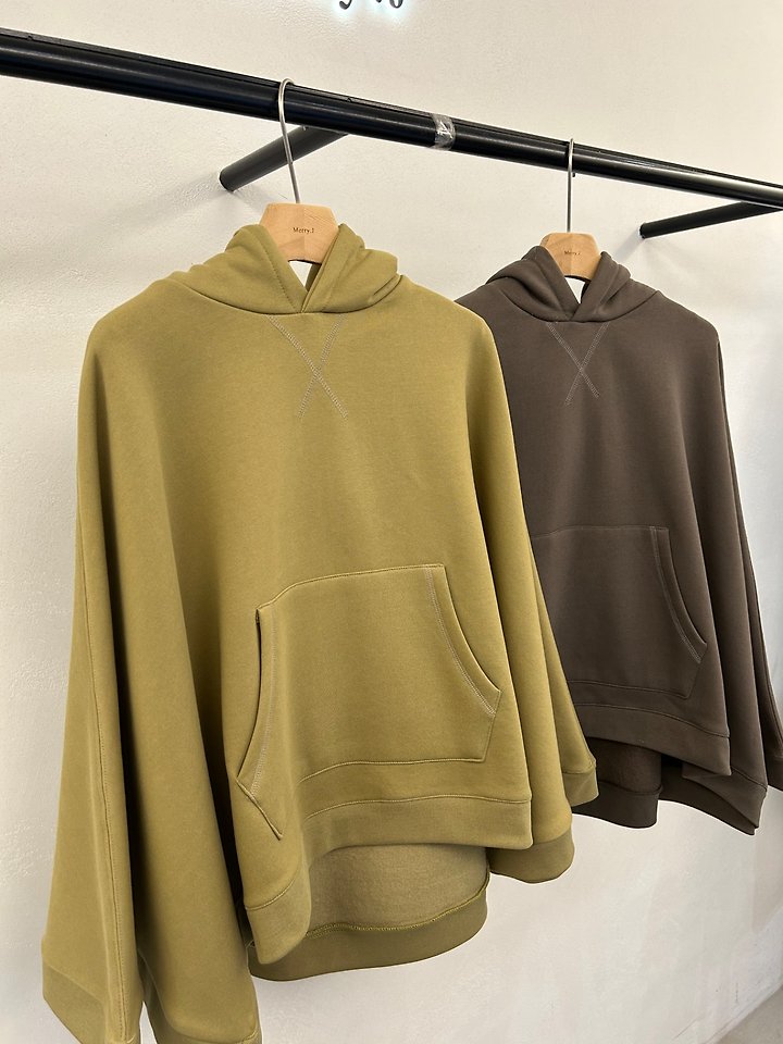 Aube Poncho Hooded Tee + Skirt Set by Merry J for Women - view 4