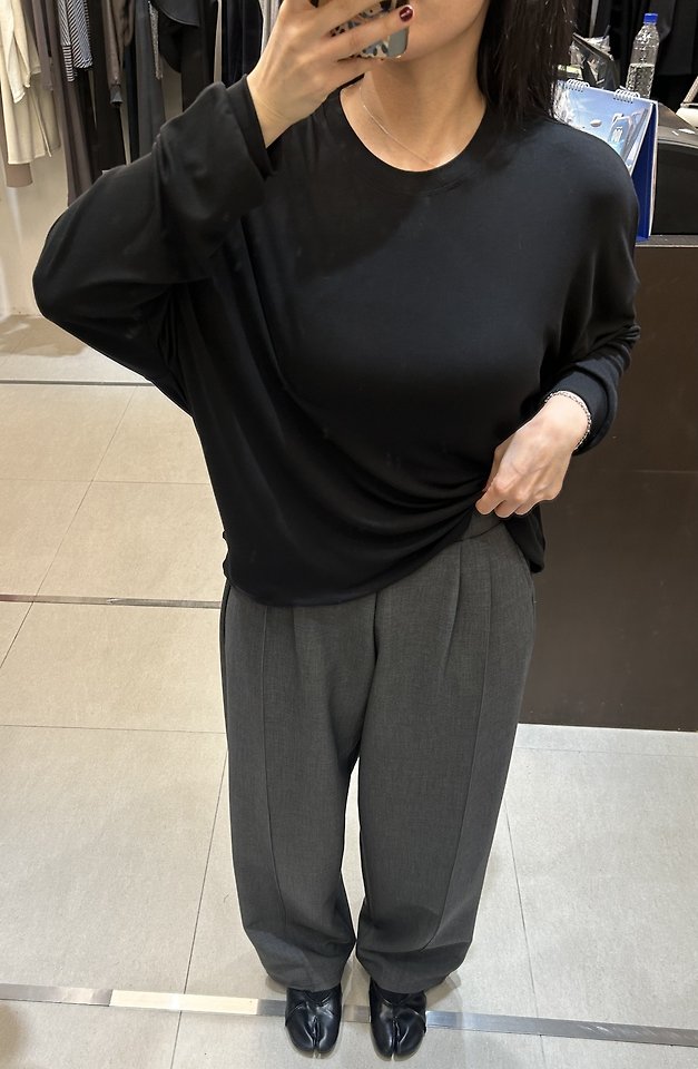 Wool Pintuck Pants by Merry J for Women - view 1