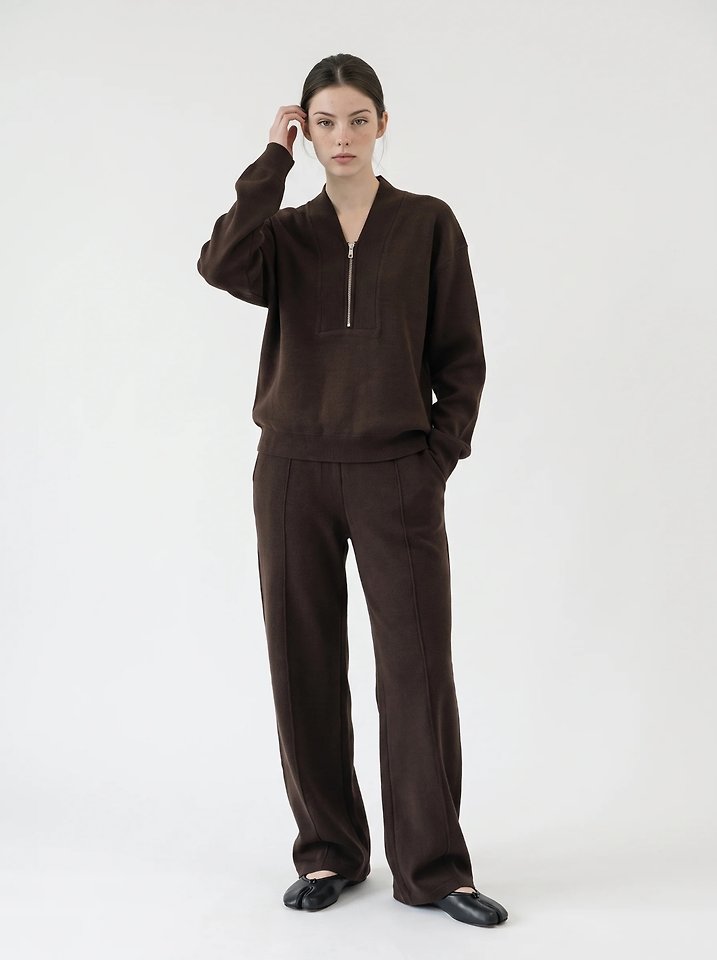 Woody Zipper Cardigan + Pants Set by Merry J for Women - view 2