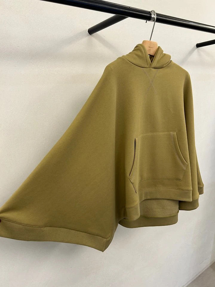 Aube Poncho Hooded Tee + Skirt Set by Merry J for Women - view 8
