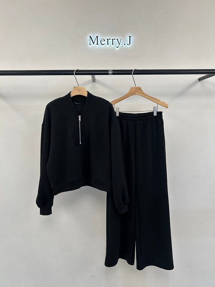 Woody Zipper Cardigan + Pants Set by Merry J for Women - view 7
