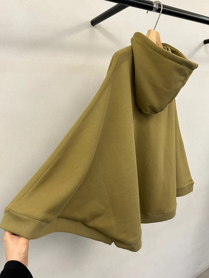 Aube Poncho Hooded Tee + Skirt Set by Merry J for Women - view 10
