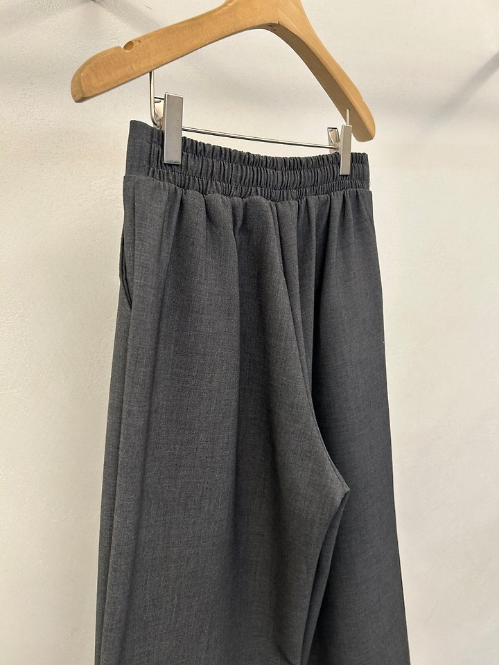 Wool Pintuck Pants by Merry J for Women - view 9