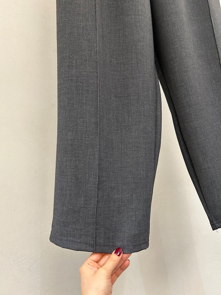 Wool Pintuck Pants by Merry J for Women - view 11