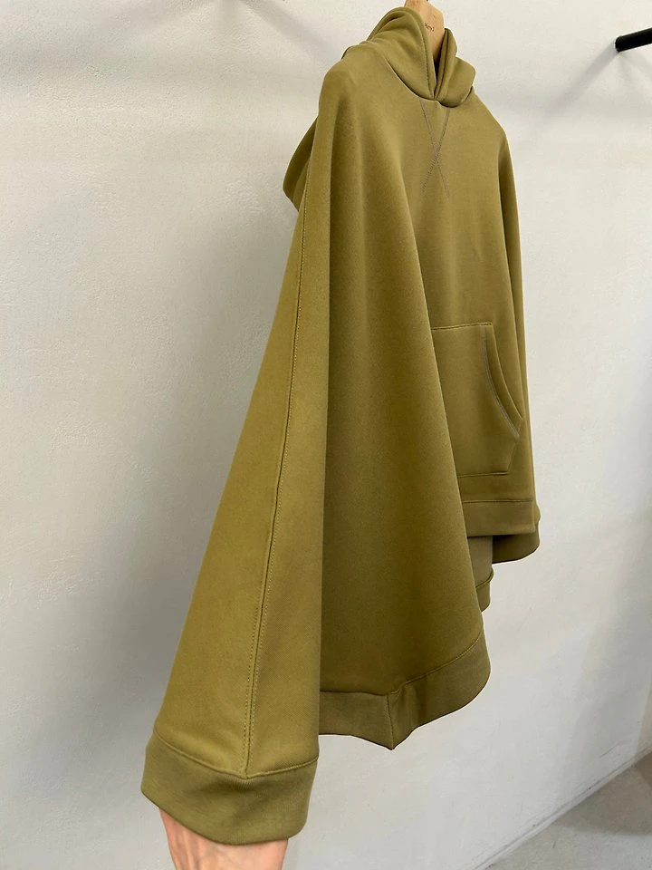 Aube Poncho Hooded Tee + Skirt Set by Merry J for Women - view 6