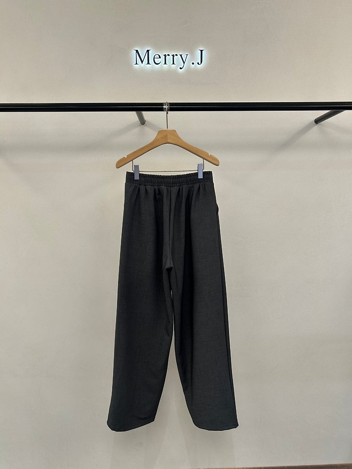 Wool Pintuck Pants by Merry J for Women - view 5
