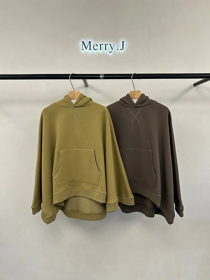 Aube Poncho Hooded Tee + Skirt Set by Merry J for Women - view 5