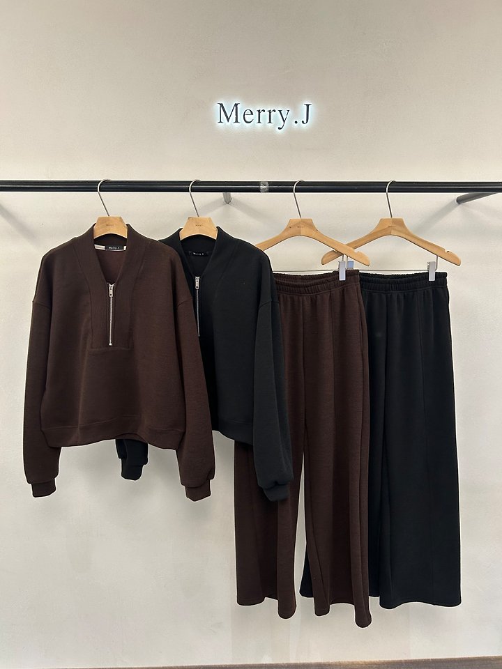 Woody Zipper Cardigan + Pants Set by Merry J for Women - view 3
