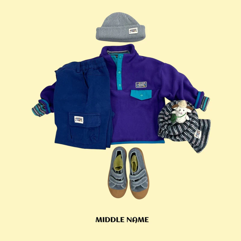 Color Cargo Pants by Middle Name for Child - view 7