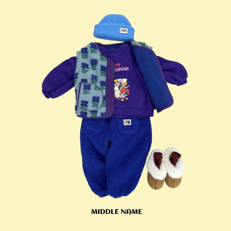 Pattern Tumble Vest by Middle Name for Child - view 12