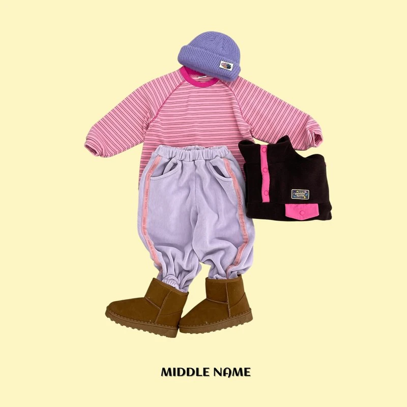Raglan Striped Tee by Middle Name for Child - view 2