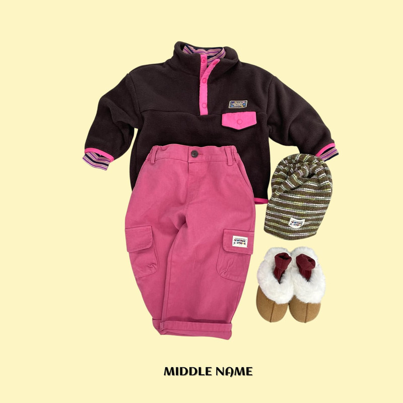 Color Patch Anorak by Middle Name for Child - view 6