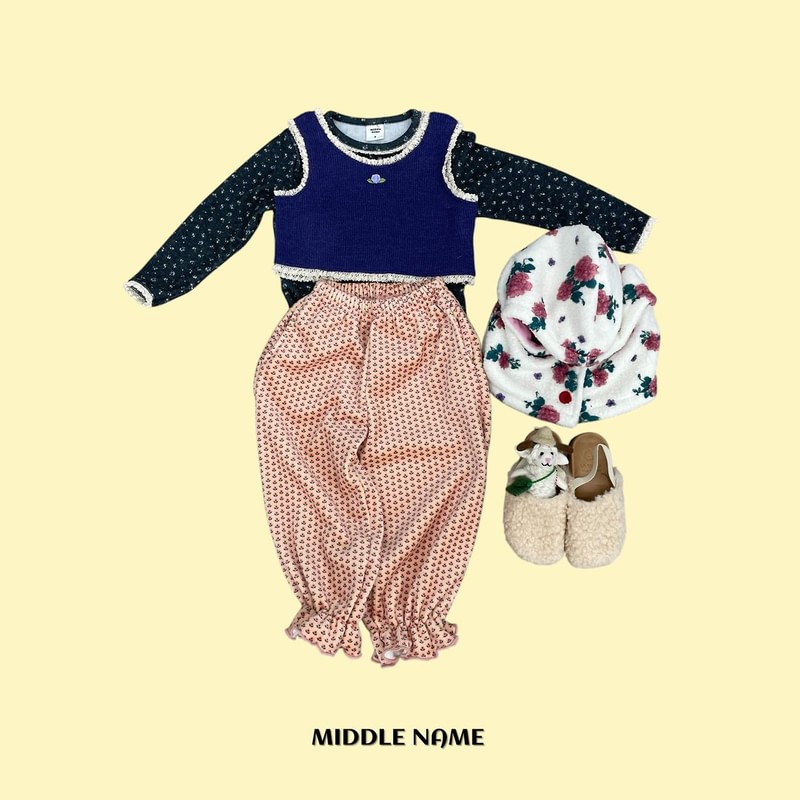 Flower Lace Tee by Middle Name for Child - view 4