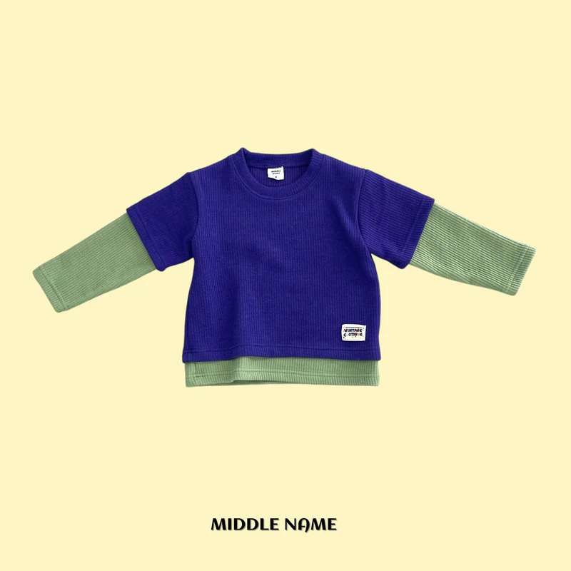 Double Layered Tee by Middle Name for Child - view 2