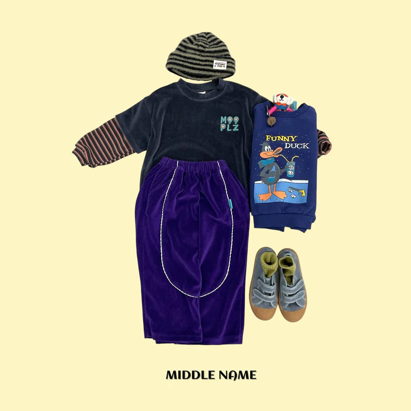 Velour Layered Tee by Middle Name for Child - view 9