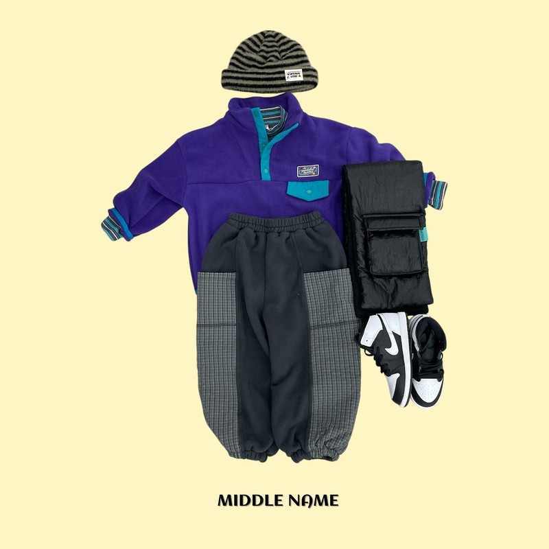 Color Patch Anorak by Middle Name for Child - view 8