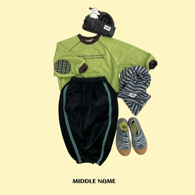 Winter Tape Jogger Pants by Middle Name for Child - view 9