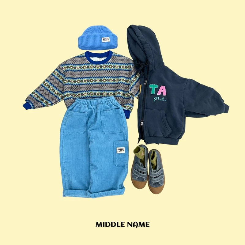 Applique Hooded Zip-Up by Middle Name for Child - view 8
