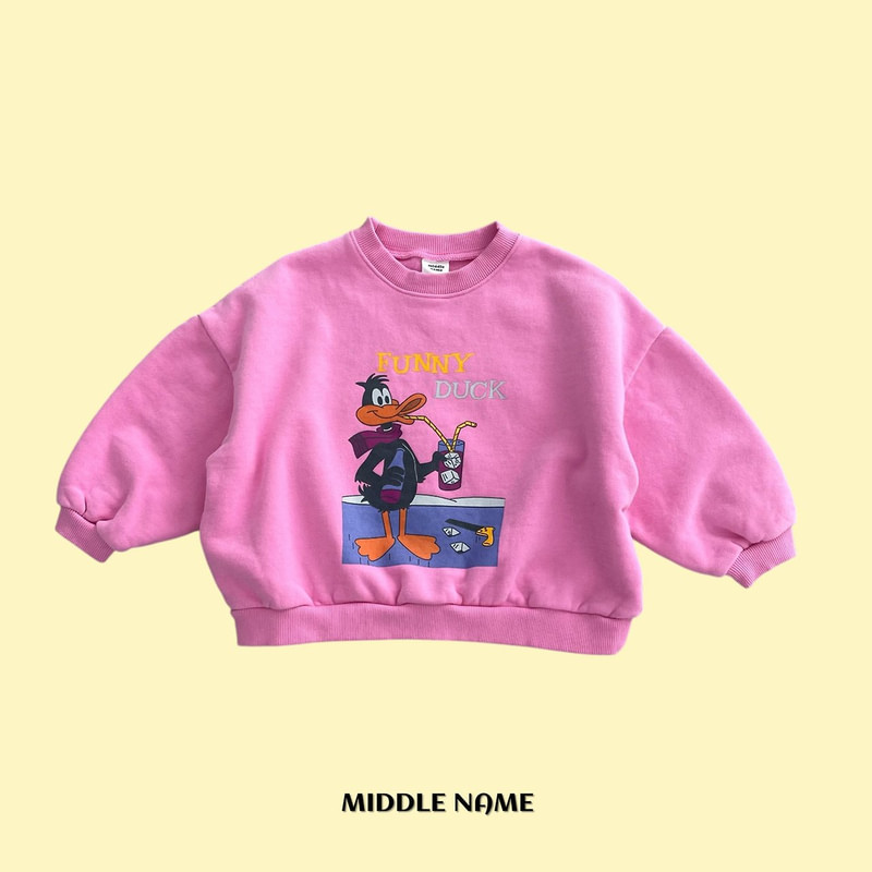 Iced Tea Duck Sweatshirt by Middle Name for Child - view 3