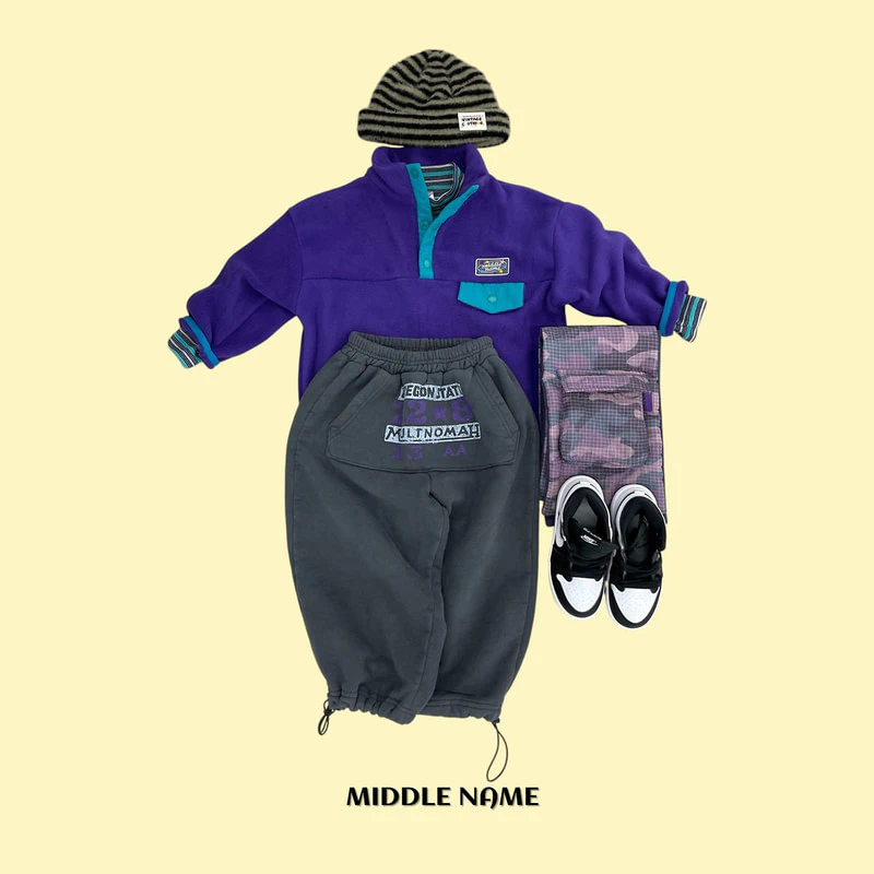 Striped Beanie by Middle Name for Child - view 10
