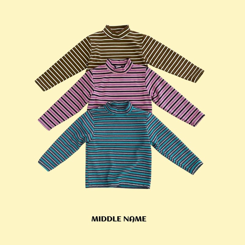 Multi Turtleneck Tee by Middle Name for Child - view 1