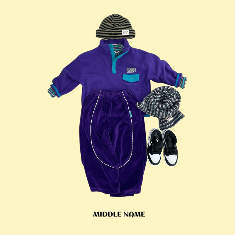 Color Patch Anorak by Middle Name for Child - view 10
