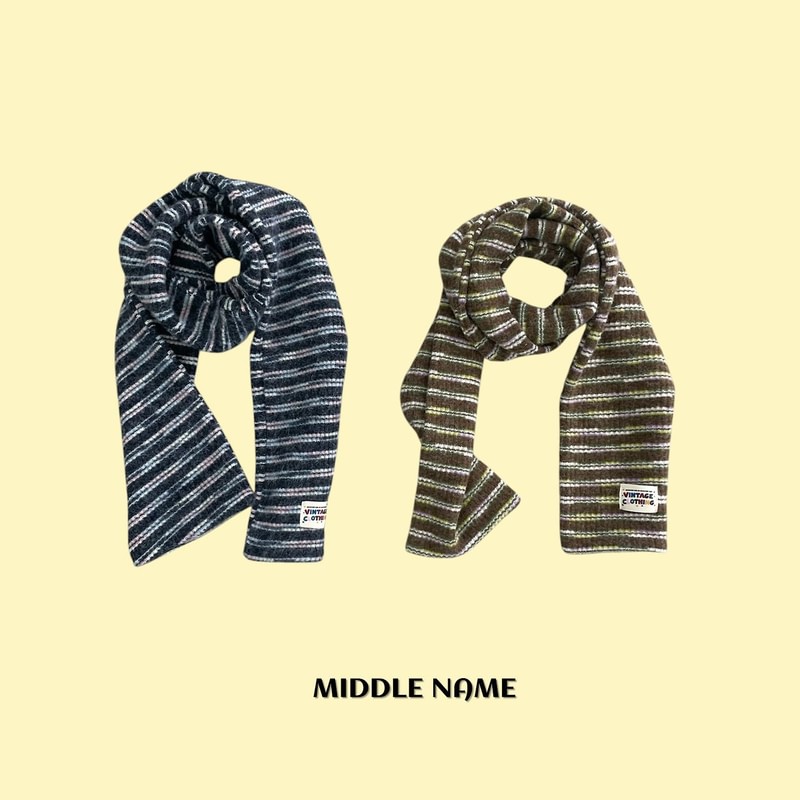 Striped Muffler by Middle Name for Child - view 4
