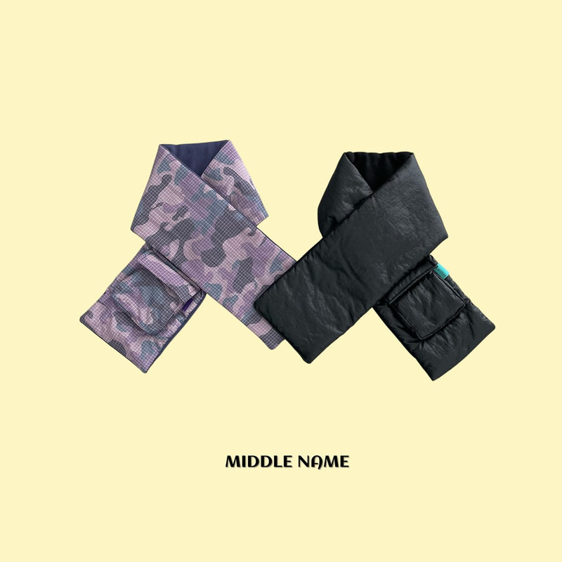 Padded Pocket Muffler by Middle Name for Child - view 2