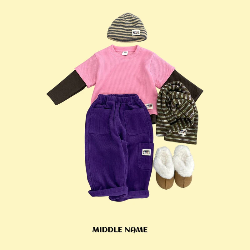 Double Layered Tee by Middle Name for Child - view 9