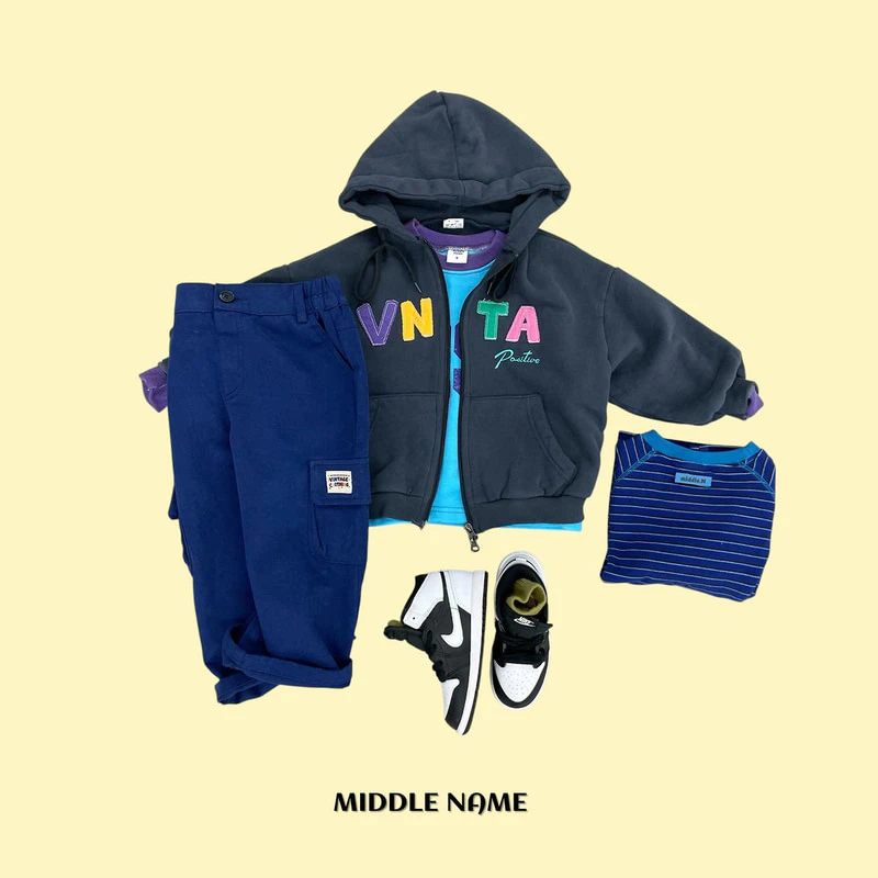 Color Cargo Pants by Middle Name for Child - view 4
