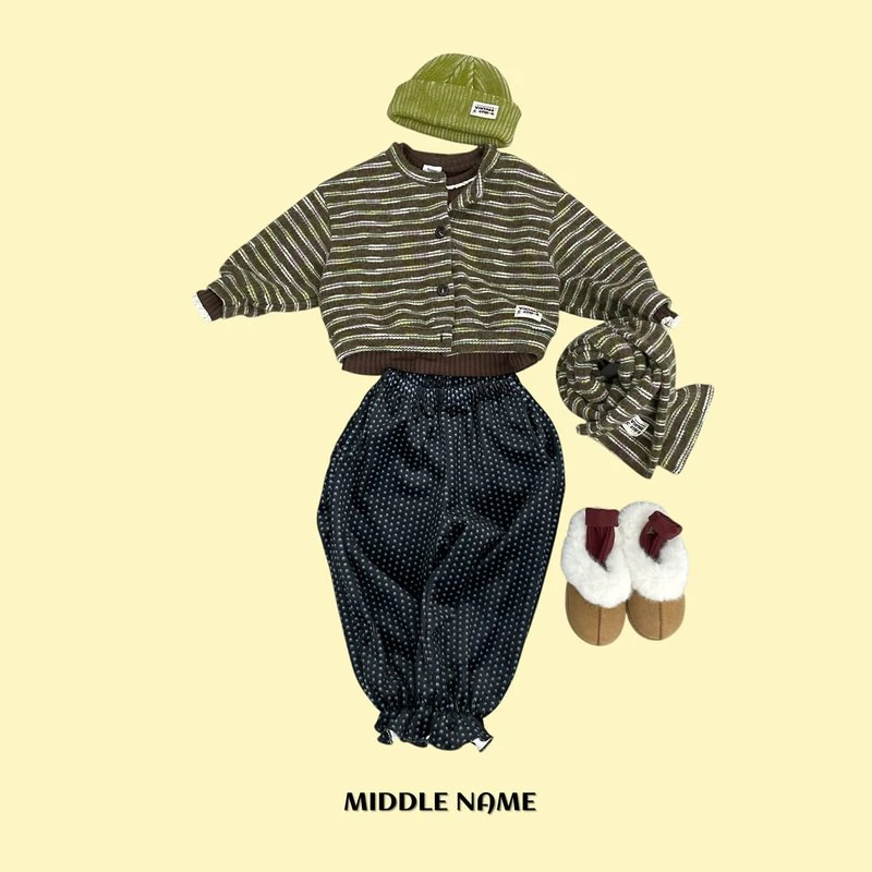 Striped Cardigan by Middle Name for Child - view 4