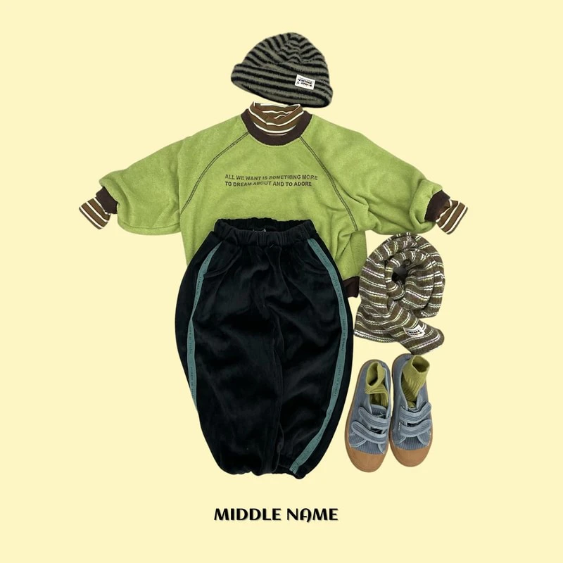 Winter Tape Jogger Pants by Middle Name for Child - view 2
