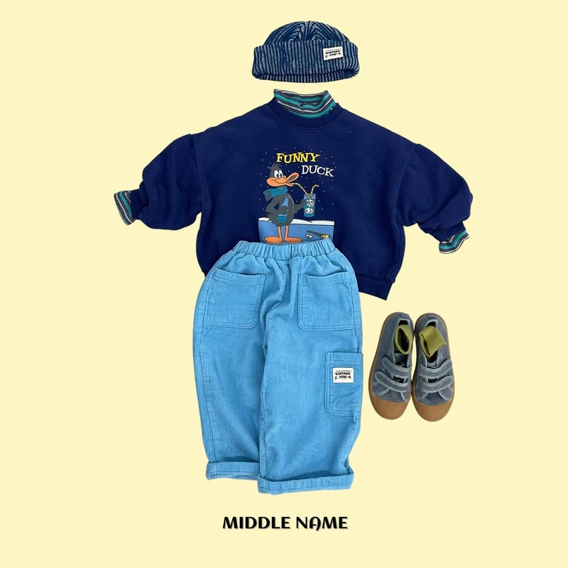 Iced Tea Duck Sweatshirt by Middle Name for Child - view 10