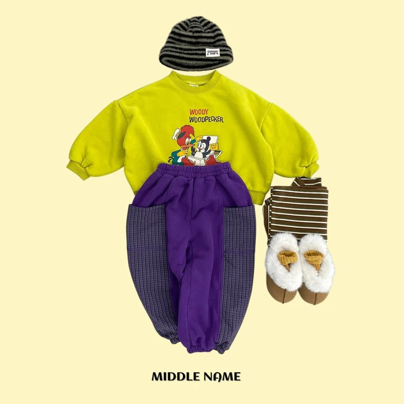 Check Colorblock Jogger Pants by Middle Name for Child - view 3