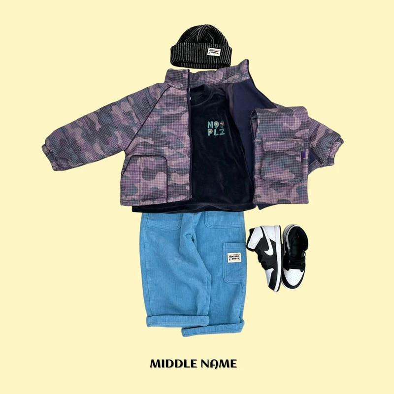 Quilting Piping Jacket by Middle Name for Child - view 9