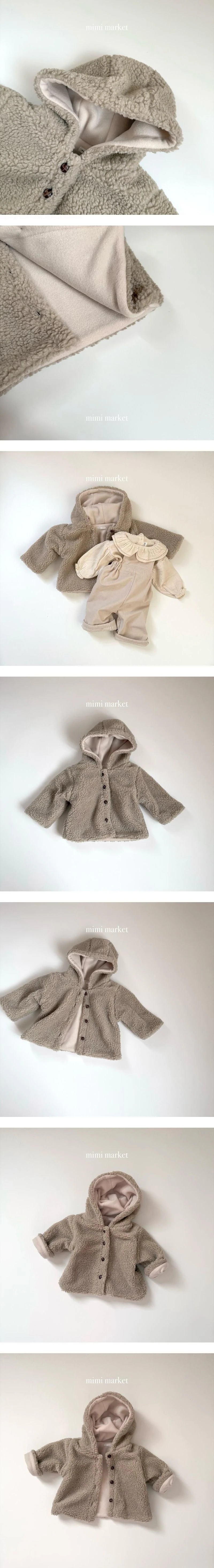 Tumble Hooded Coat by Mimi Market for Baby - view 1