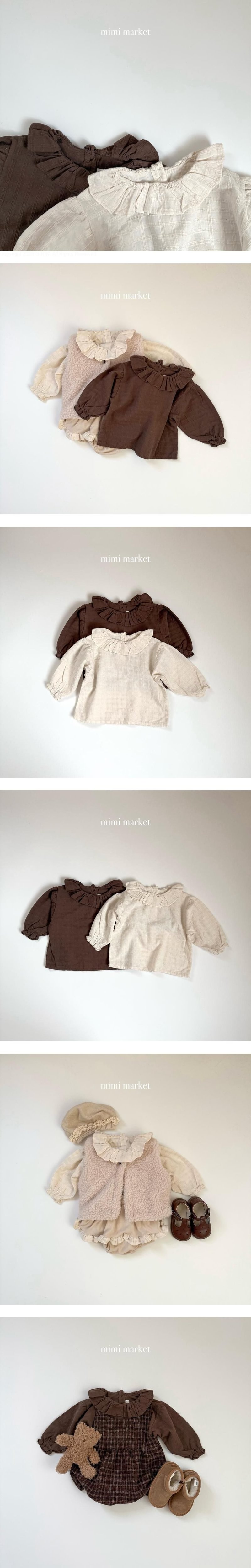 Sia Collar Blouse by Mimi Market for Baby - view 1