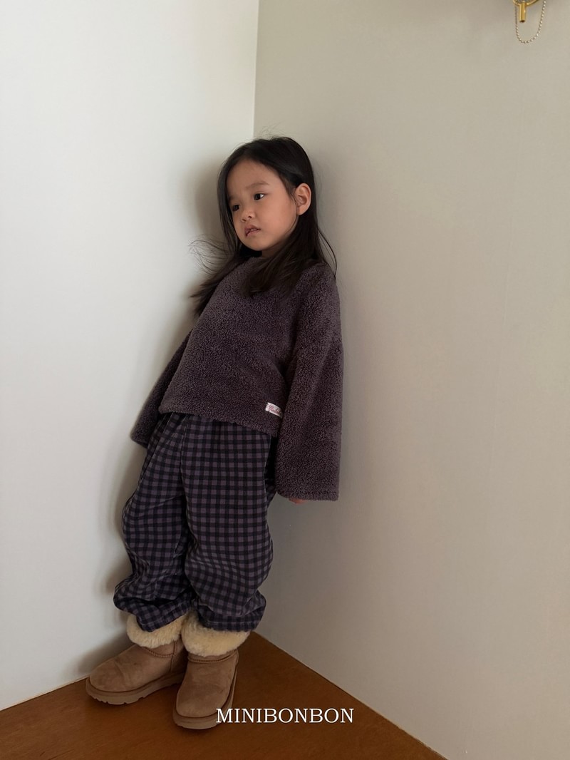 Check Tumble Pants by Mini Bongbong for Child - view 6