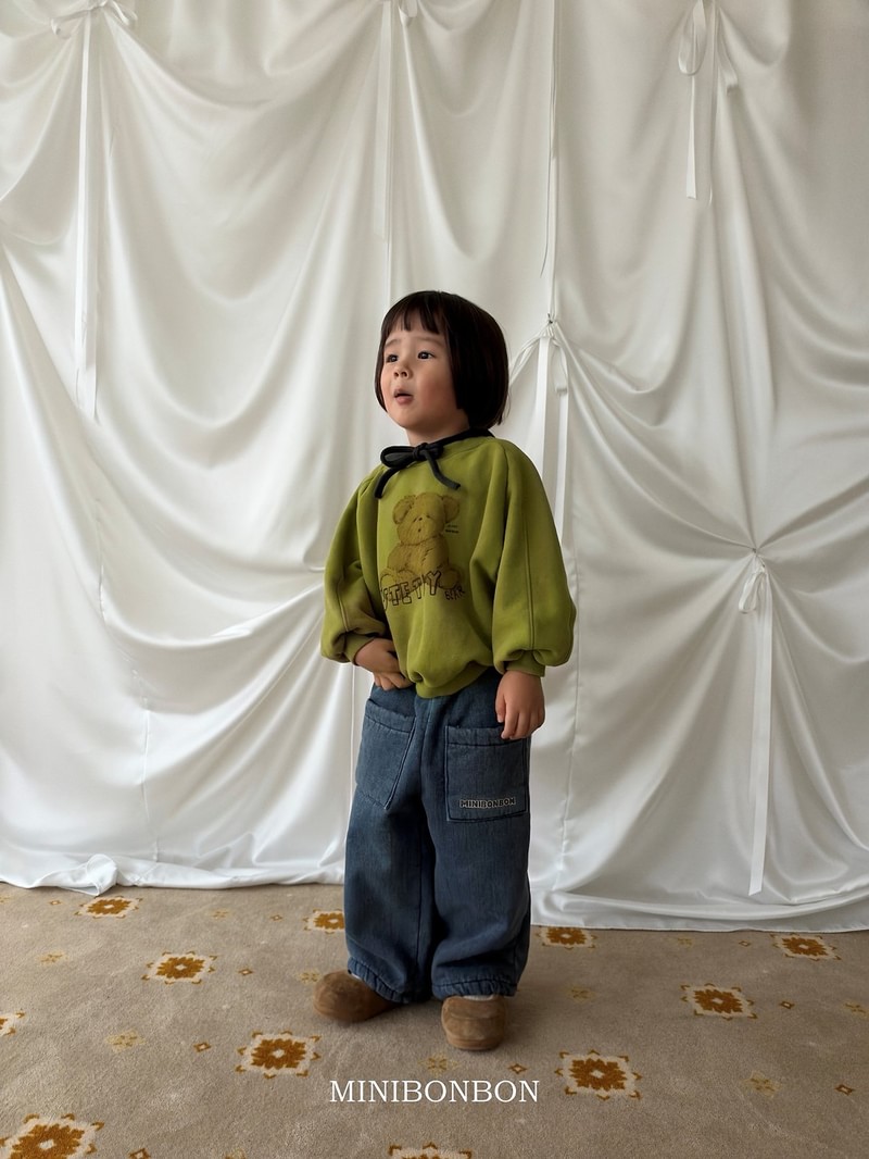 Midwinter Denim Pants by Mini Bongbong for Child - view 3