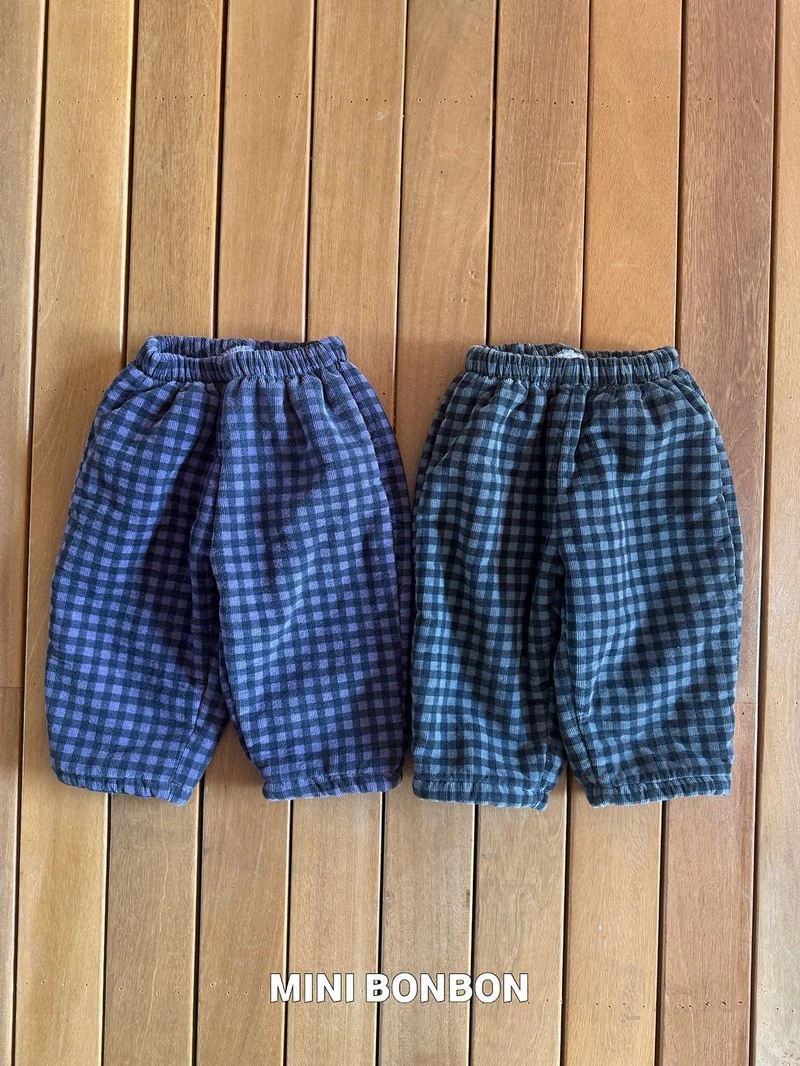 Check Tumble Pants by Mini Bongbong for Child - view 12