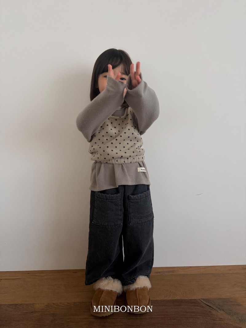 Midwinter Denim Pants by Mini Bongbong for Child - view 8