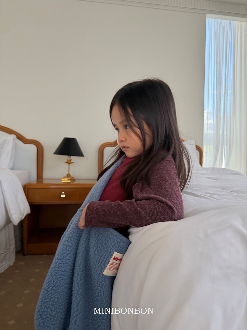 Ribbed Half Turtleneck Tee by Mini Bongbong for Child - view 6
