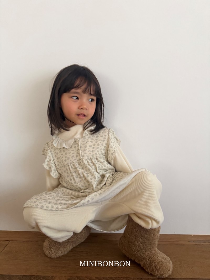 Ribbed Half Turtleneck Tee by Mini Bongbong for Child - view 12