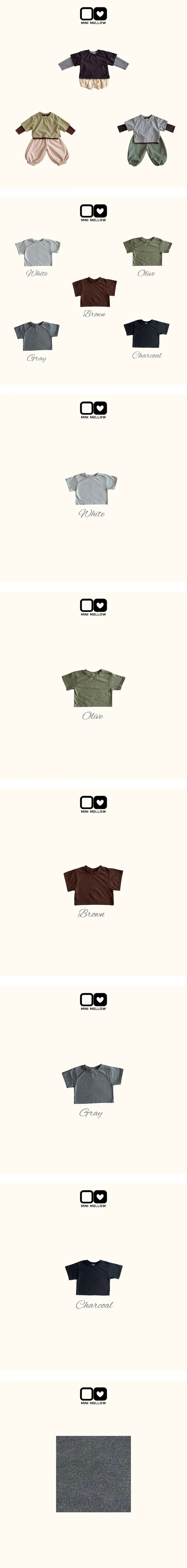 Mme Wide Short Sleeve Tee by Mini mellow for Child - view 1