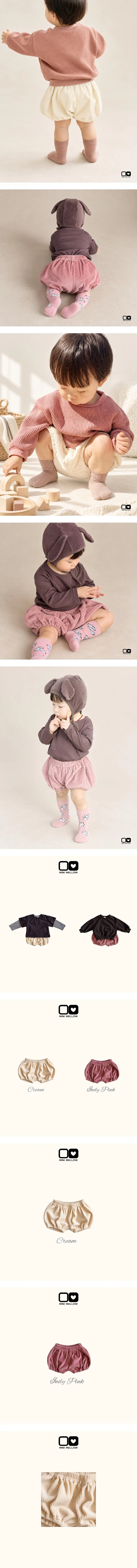 Tongtong Corduroy Bloomer by Mini mellow for Child - view 1